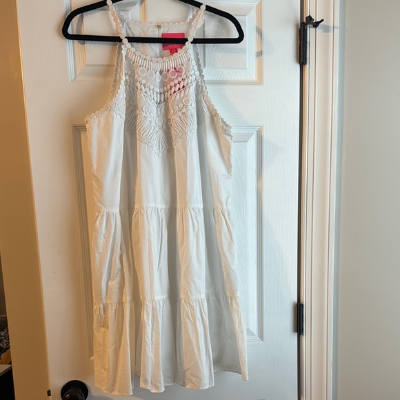 Lilly Pulitzer Dresses & Skirts - Lilly Pulitzer Britt Cotton Halter Dress